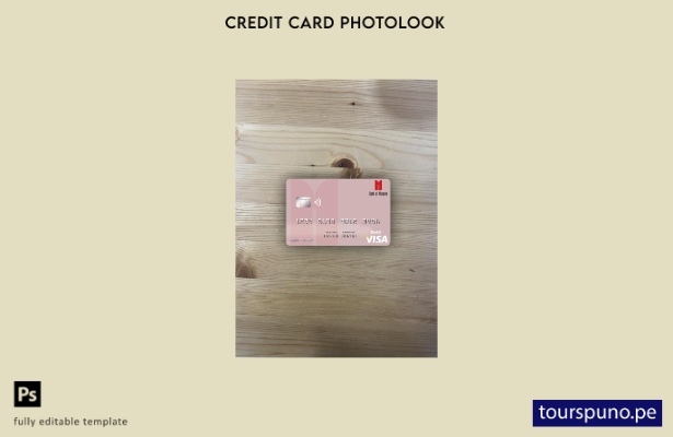 listo para imprimir plantilla frontal de aspecto fotográfico de tarjeta de d 191